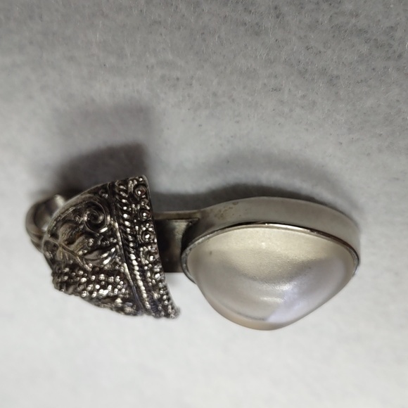 Rebecca Collins Frosted Lucite Pendant - Picture 3 of 7